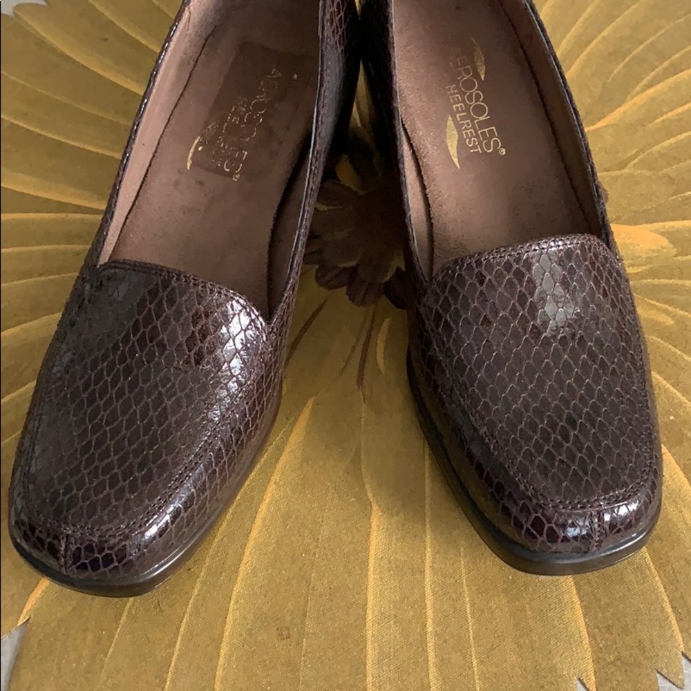 Snake print  shoes
